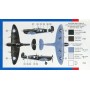 SMĚR Model letadlo Supermarine Spitfire 1:72 (stavebnice letadla)