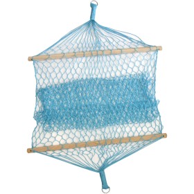 ACRA Houpací síť závěsná 245cm s rozpěrným prkénkem Modrá J02/1