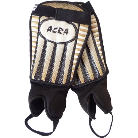 ACRA Fotbalové chrániče holení gelové vel.XL žluté