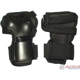 ACRA Chrániče set 2 kusy zapěstí a dlaní černé vel. L