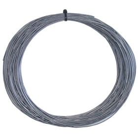 ACRA Badmintonový výplet 1mm stříbrný titanový zpevněný G223