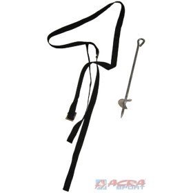 ACRA Kotvy upínací 3ks set s popruhy k trampolíně