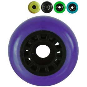 ACRA Kolečka náhradní PVC na inline kolečkové brusle 5 barev