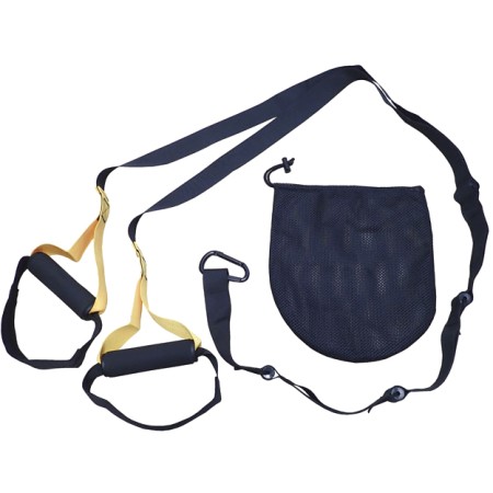 ACRA Závěsné multifunkční fitness posilovací popruhy jednoduché