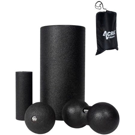 ACRA Masážní fitness pěnový set 4v1 do 150kg