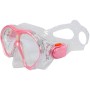 ACRA Šnorchlovací dětský set Maska Šnorchl Ploutve 3v1 růžový