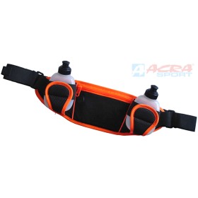 ACRA Sportovní set ledvinka + 2 lahvičky 0,2l s prostorem na mp3