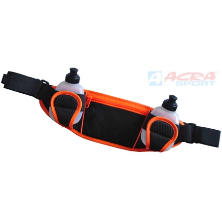 ACRA Sportovní set ledvinka + 2 lahvičky 0,2l s prostorem na mp3