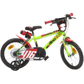 ACRA Dětské kolo Dino Bikes 416US 2022 neon 16" balanční kolečka