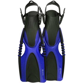 ACRA Ploutve Delta roztahovací potápěčské s páskem vel. L-XL (EU 40-43) modré