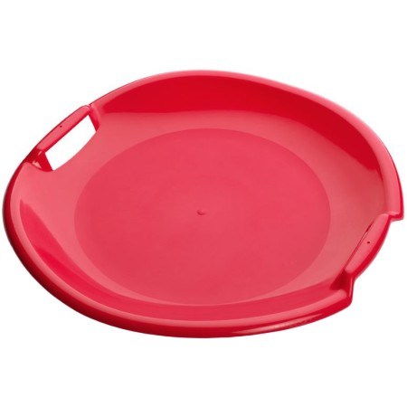 PLASTKON Sáňkovací talíř Tornádo 54cm červený na sníh