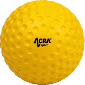 ACRA Míček Dimple softballový žlutý 12" tréninkový