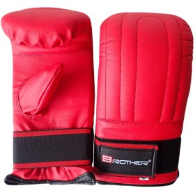 BROTHER Boxerské rukavice tréninkové pytlovky červené vel. XL