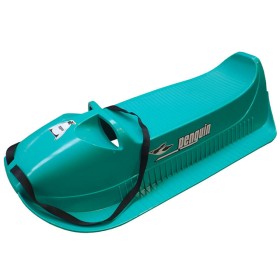 ACRA Sáňky dětské sáně ALFA Penguin zelené plast