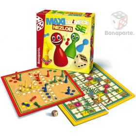 BONAPARTE Hra Maxi Člověče, nezlob se/Velké putování 2v1 *SPOLEČENSKÉ HRY*