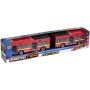 Teamsterz autobus kloubový 46cm na baterie Světlo Zvuk různé barvy