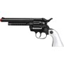 Dětská kapslovka kovbojský revolver kovový černý 12 ran na kapsle
