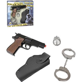 Policejní kovová sada specální jednotky s pistolí kapslovkou na 8 ran