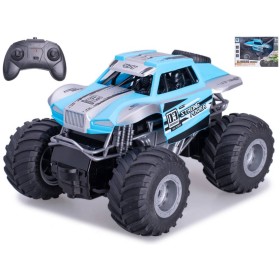 RC Auto terénní velká kola na vysílačku 2,4GHz na baterie 2 barvy