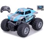 RC Auto terénní velká kola na vysílačku 2,4GHz na baterie 2 barvy