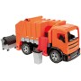 LENA GIGA TRUCKS Auto 2 osé funkční popeláři + 2 kontejnery na písek