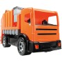 LENA GIGA TRUCKS Auto 2 osé funkční popeláři + 2 kontejnery na písek