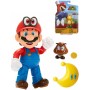Figurka Nintendo Super Mario 10cm postavička set s doplňkem 5 druhů plast