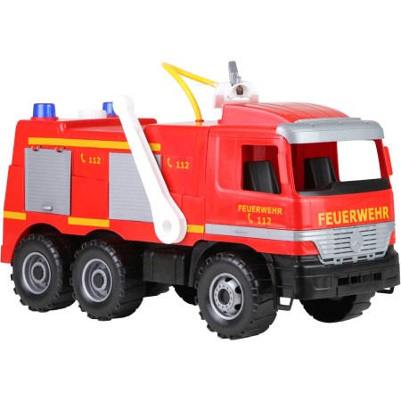 LENA GIGA TRUCKS Auto Mercedes hasiči s vodním dělem stříká vodu