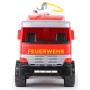 LENA GIGA TRUCKS Auto Mercedes hasiči s vodním dělem stříká vodu