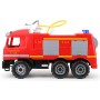 LENA GIGA TRUCKS Auto Mercedes hasiči s vodním dělem stříká vodu