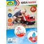 LENA GIGA TRUCKS Auto Mercedes hasiči s vodním dělem stříká vodu