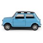Auto Mini Cooper retro kovové 11cm zpětný chod 4 barvy