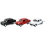 Auto Lada retro model 12cm zpětný chod na baterie Světlo Zvuk 3 barvy kov