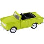 Auto Trabant kabriolet retro kovový na setrvačník v krabici 2 barvy