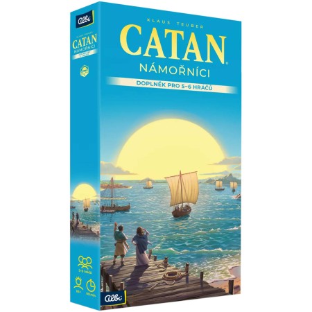 ALBI HRA Catan Námořníci rozšíření pro 5-6 hráčů *SPOLEČENSKÉ HRY*