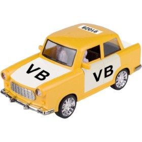 Auto City Collection retro policie VB na setrvačník na baterie Světlo Zvuk