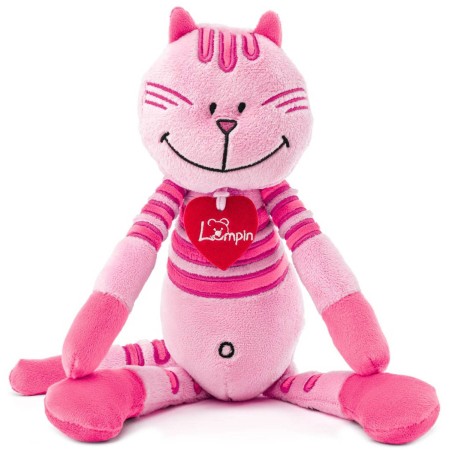 LUMPIN PLYŠ Kočka Rosalie 38cm růžová střední *PLYŠOVÉ HRAČKY*