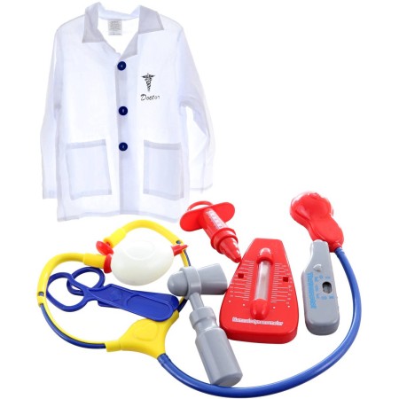 KARNEVAL Šaty doktor set s doplňky *KOSTÝM*