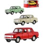 WELLY Auto model Wartburg 353 12cm volný chod kov 4 barvy v krabici