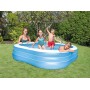 INTEX Bazén nafukovací rodinný 229x229cm čtvercový 2 barvy 57495