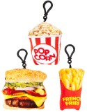PLYŠ Přívěsek Fast Food 10cm s klipem klíčenka různé druhy *PLYŠOVÉ HRAČKY*