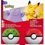 Pokémon Megablok set 2x Pokéball Pikachu + Ditto stavebnice 42 dílků