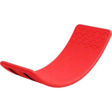 MERCO Balanční deska vlnka 81x20x28cm protiskluzová červená