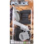 Policejní dětská malá sada pistole s náboji na přísavku a doplňky