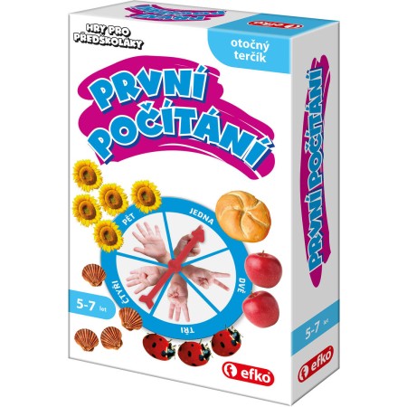 EFKO Hry pro předškoláky První počítání *SPOLEČENSKÉ HRY*
