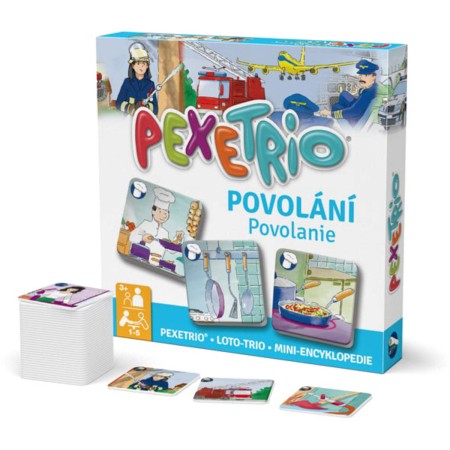 EFKO Hra Pexetrio Povolání 36 dílků *SPOLEČENSKÉ HRY*