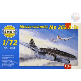 SMĚR Model letadlo Messerschmitt Me 262A 1:72 (stavebnice letadla)