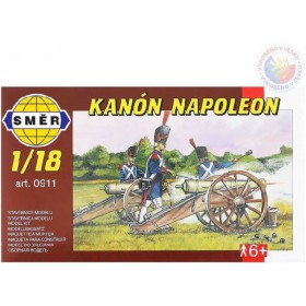 SMĚR Model Kanón NAPOLEON 1:18 (stavebnice děla)