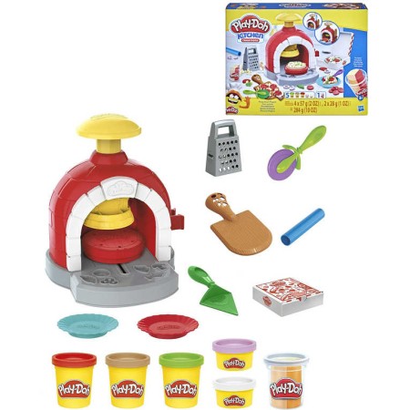 HASBRO PLAY-DOH Výroba pizzy kreativní set modelína s nástroji v krabici