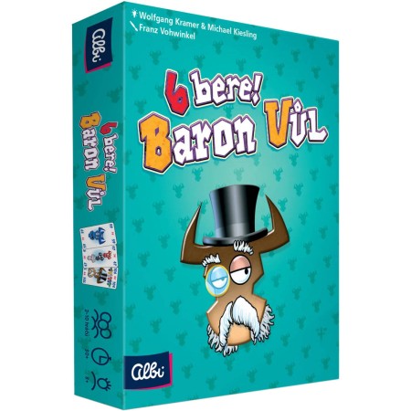 ALBI HRA 6 bere! Baron vůl karetní *SPOLEČENSKÉ HRY*